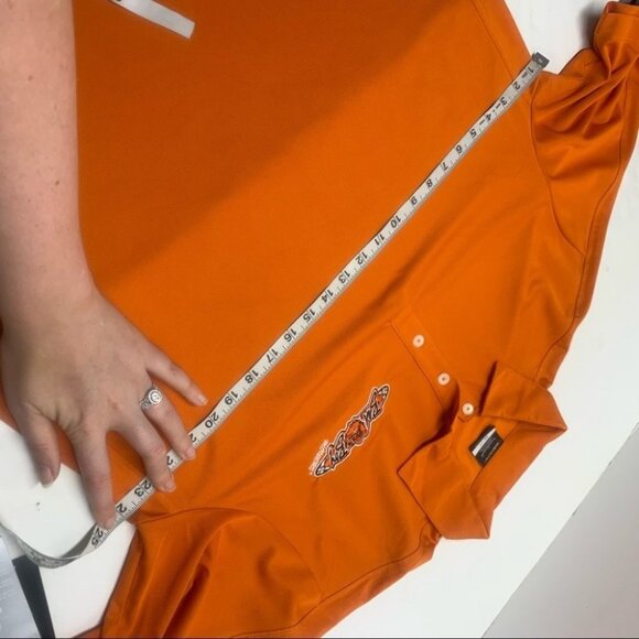 •- Bundle of 3 Nike Golf Orange Short Sleeve Athletic Polo i15 - Picture 10 of 10